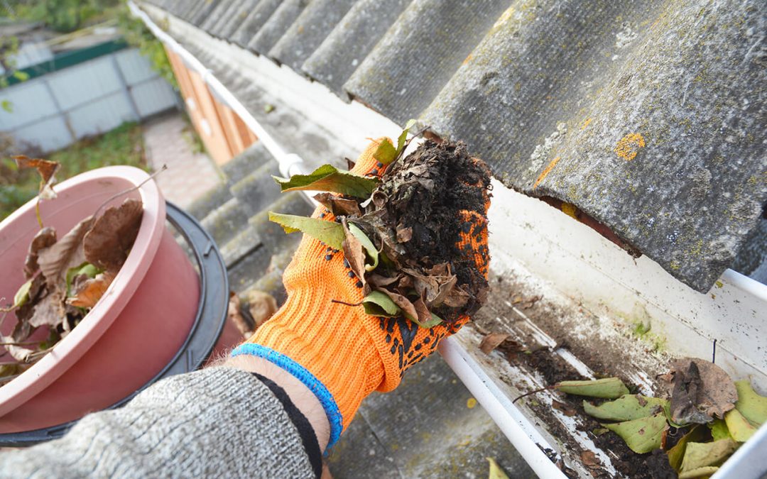 keep the gutters clean for a safe and healthy home
