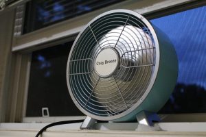 reduce humidity in the home by using fans